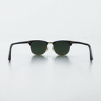 Ray-Ban Polarized Clubmaster Sunglasses RB3016 901/58 51-21 145 3P Half-Rim