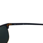 Ray-Ban Polarized Clubmaster Sunglasses RB3016 901/58 51-21 145 3P Half-Rim