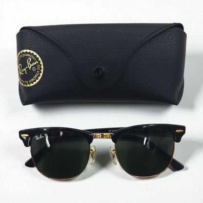 Ray-Ban Polarized Clubmaster Sunglasses RB3016 901/58 51-21 145 3P Half-Rim