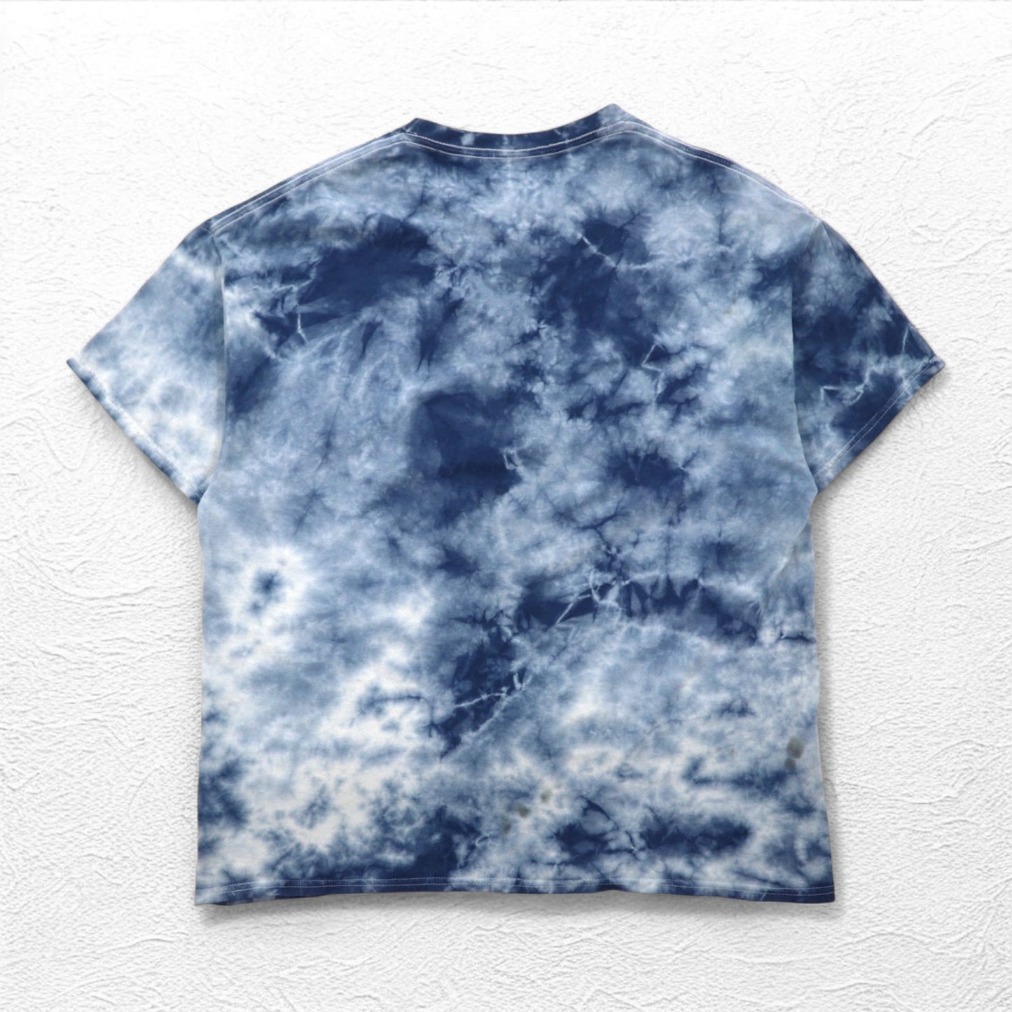 DEATH ROW RECORDS ヒップホップ レーベル タイダイ Tシャツ L ネイビー コットン