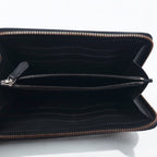 Berluti Round Zip Long Wallet Scott Campbell Tattoo Collaboration Calf Leather Black