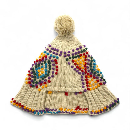 DENIM TEARS トレメインハット Tremaine Hat ポンポン付き ニット帽 OS マルチカラー SAR415