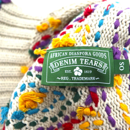 DENIM TEARS トレメインハット Tremaine Hat ポンポン付き ニット帽 OS マルチカラー SAR415