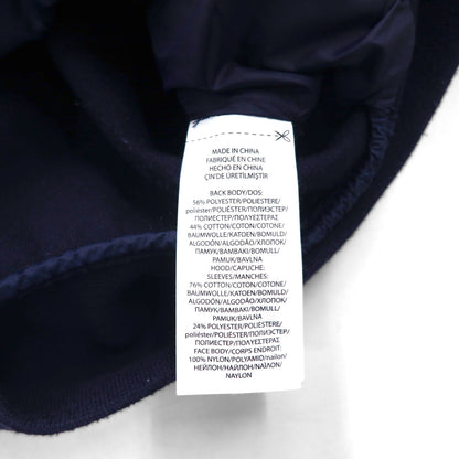 Polo Ralph Lauren ハイブリッド パフォーマンス ダウンジャケット パーカー M ネイビー PERFORMANCE キルティング 切替