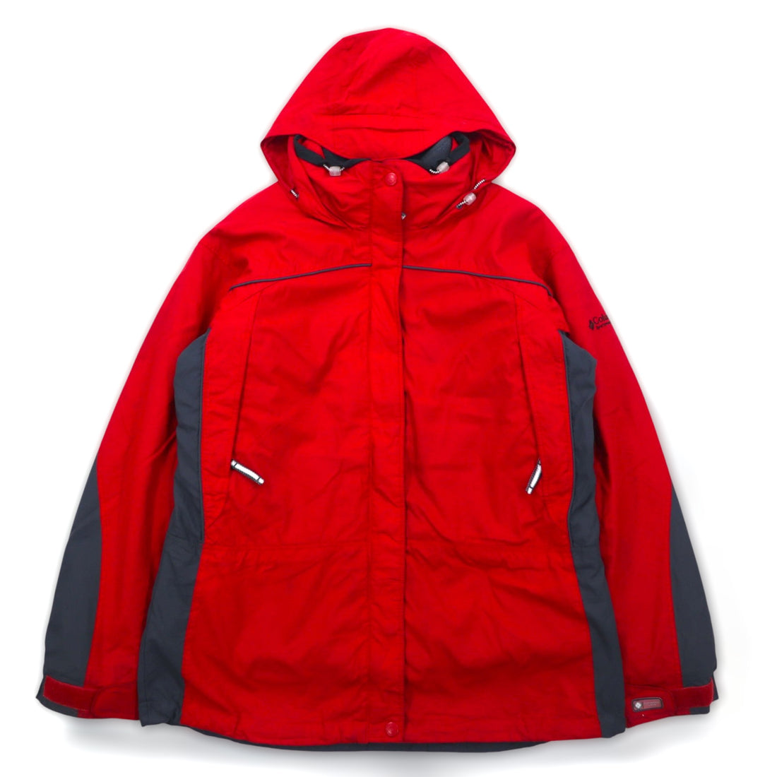 Columbia 90s 3WAY Mountain Parka Winter Jacket L Red 3-in-1 INTERCHANGE Removable Liner Sunrise Peak Parka SL7379 Made in Sri Lanka