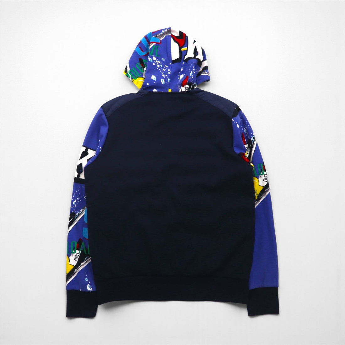 Polo Ralph Lauren Hybrid Performance Down Jacket, Size M, Navy, Quilted, with Button-Down Detail