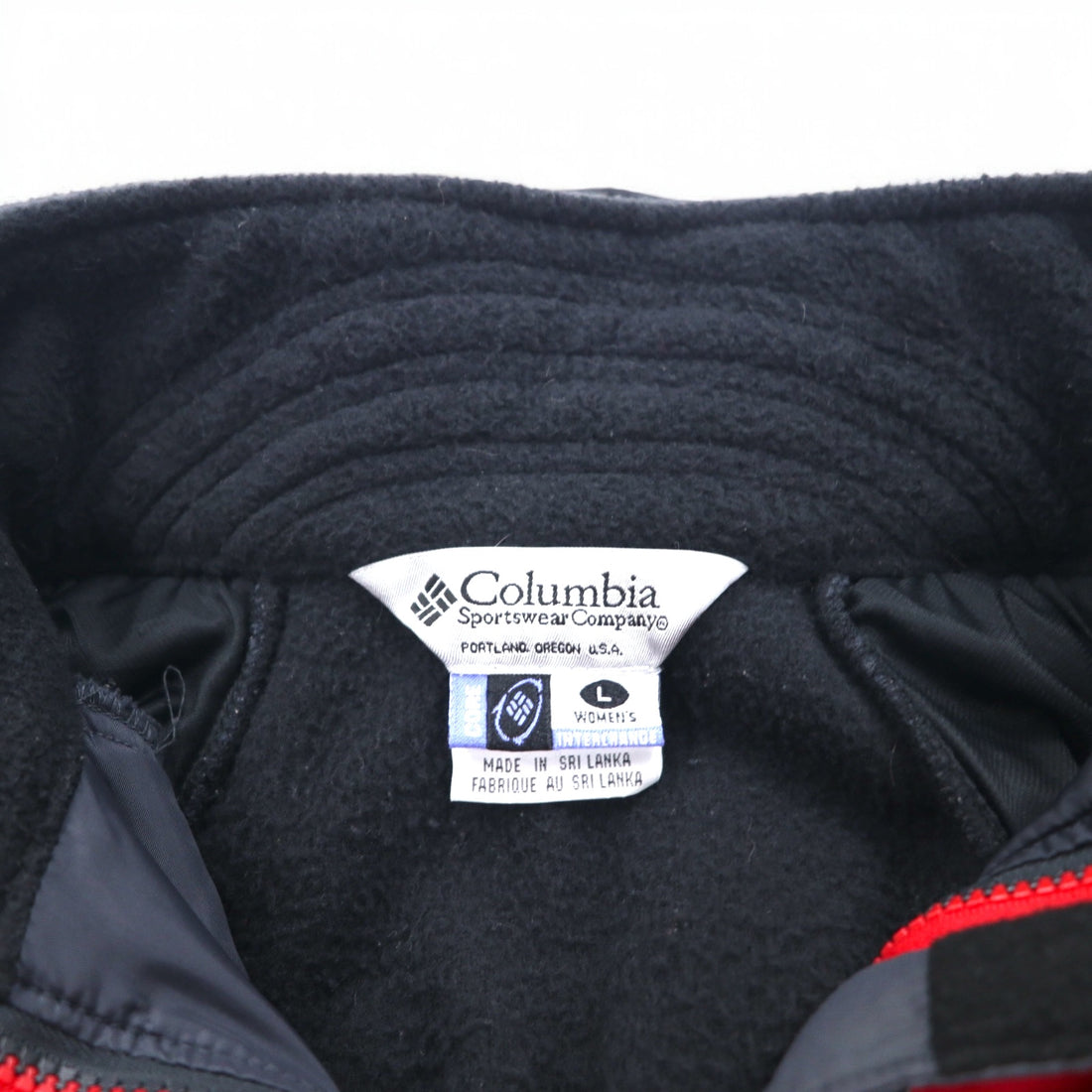 Columbia 90s 3WAY Mountain Parka Winter Jacket L Red 3-in-1 INTERCHANGE Removable Liner Sunrise Peak Parka SL7379 Made in Sri Lanka