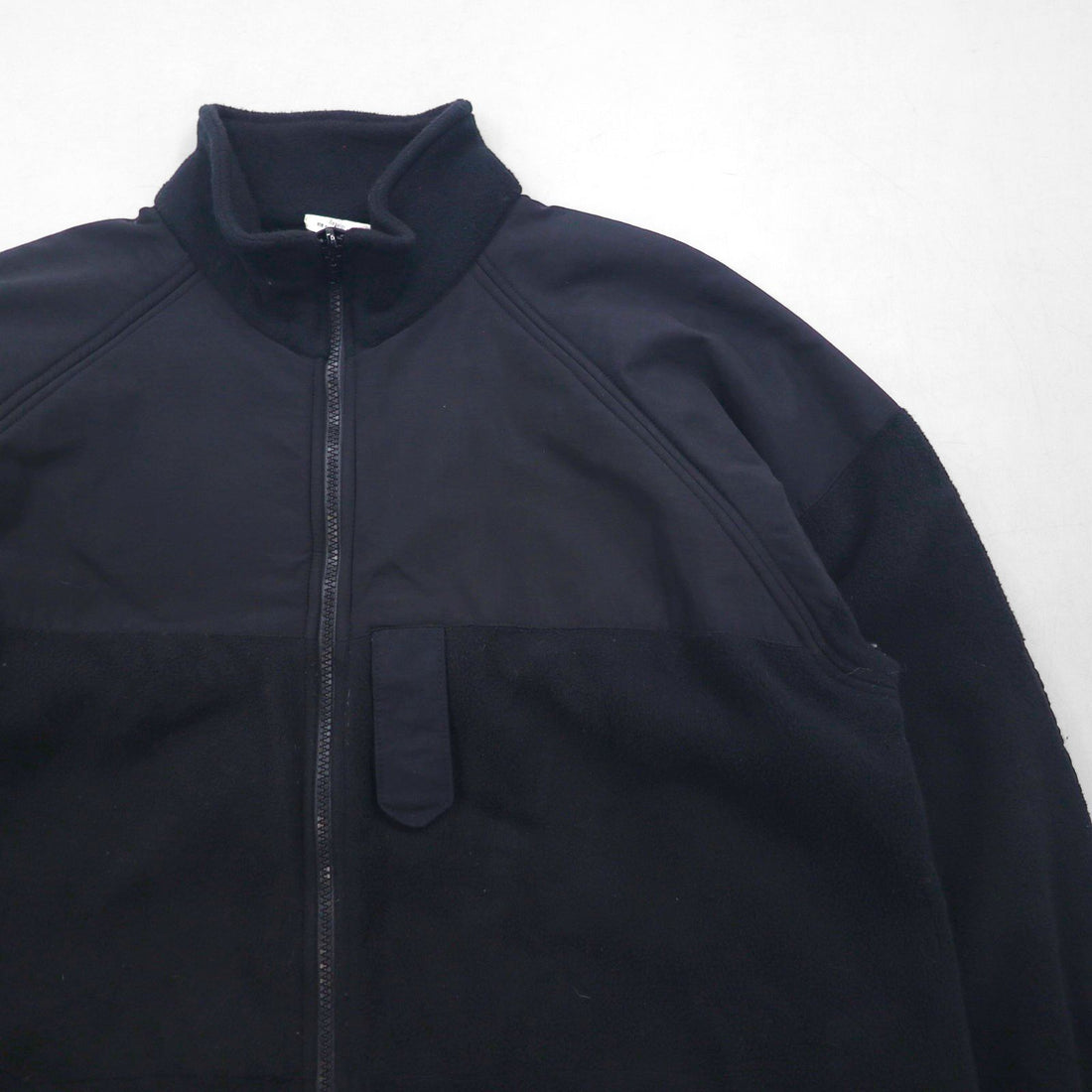 US NAVY Polartec Fleece Liner Jacket, Size L, Black, Drawcord, 8415-01-539-4058