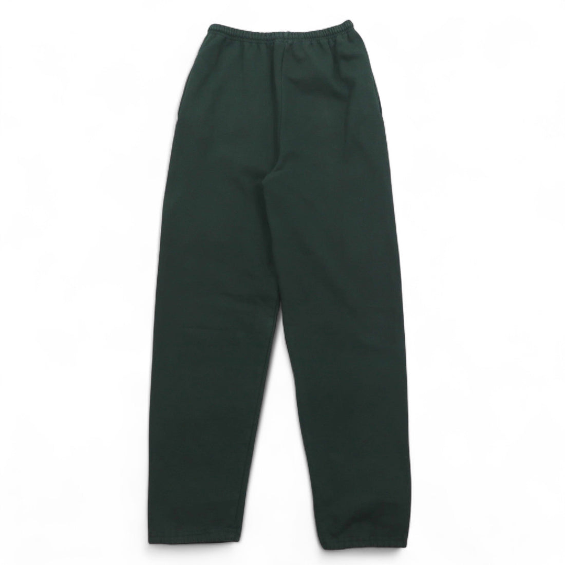 Champion Sweatpants, S, Green, Cotton, Fleece Lining, Bar Tag, Made in Mexico