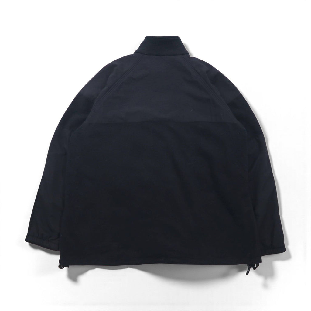 US NAVY Polartec Fleece Liner Jacket, Size L, Black, Drawcord, 8415-01-539-4058