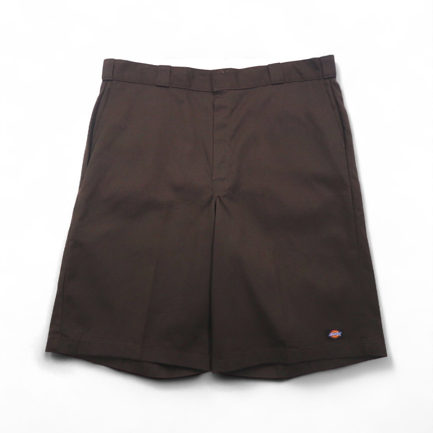 Dickies ルーズフィット ショート ワークパンツ ハーフパンツ XL ブラウン ポリエステル コットン 42283 メキシコ製
