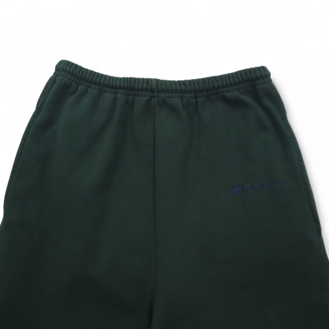 Champion Sweatpants, S, Green, Cotton, Fleece Lining, Bar Tag, Made in Mexico