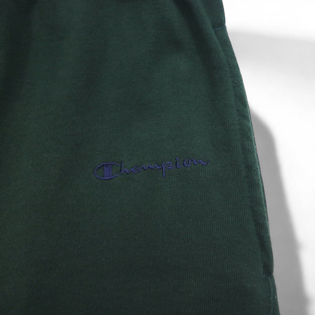 Champion Sweatpants, S, Green, Cotton, Fleece Lining, Bar Tag, Made in Mexico