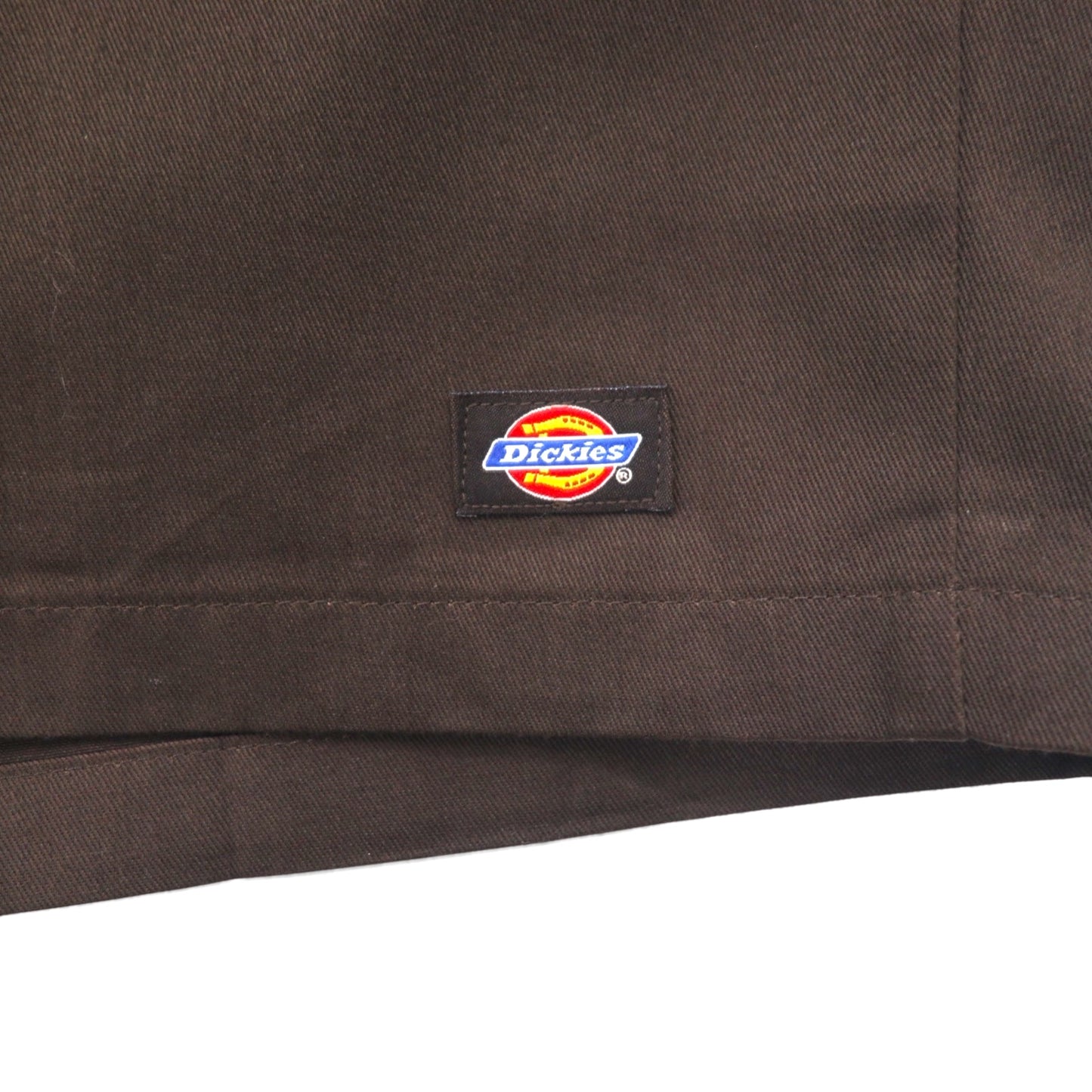 Dickies ルーズフィット ショート ワークパンツ ハーフパンツ XL ブラウン ポリエステル コットン 42283 メキシコ製