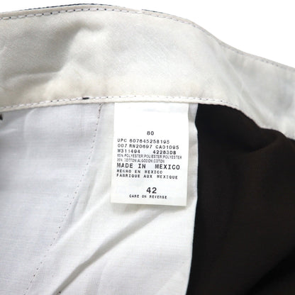 Dickies ルーズフィット ショート ワークパンツ ハーフパンツ XL ブラウン ポリエステル コットン 42283 メキシコ製