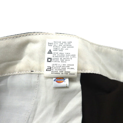 Dickies ルーズフィット ショート ワークパンツ ハーフパンツ XL ブラウン ポリエステル コットン 42283 メキシコ製