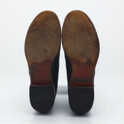 Justin レースアップブーツ 27.5cm ブラック キルト レザー STYLE 506 73170 V1511