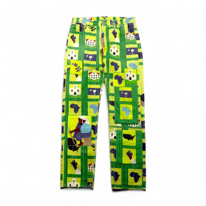 Denim Tears × Levi's 501(R) DT デニムパンツ Quilted ジーンズ L Gullah Green PC9-A1592-0005