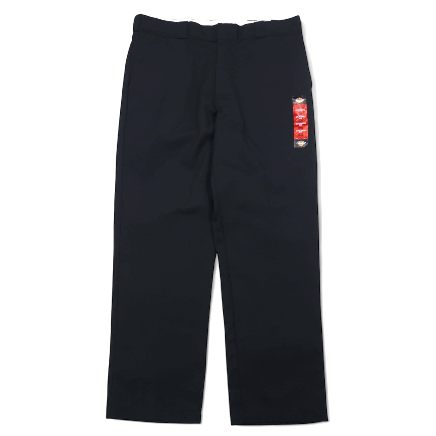 Dickies 874 オリジナルフィット ワーク チノパンツ 38 ブラック ポリエステル コットン ニカラグア製 未使用品