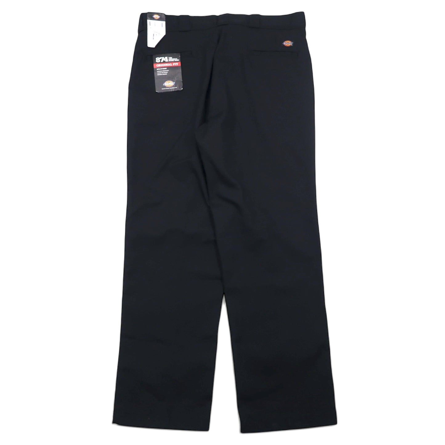 Dickies 874 オリジナルフィット ワーク チノパンツ 38 ブラック ポリエステル コットン ニカラグア製 未使用品