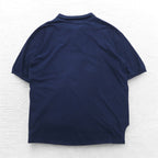 Disney originals 90s USA made Mickey Mouse embroidered polo shirt XL navy cotton