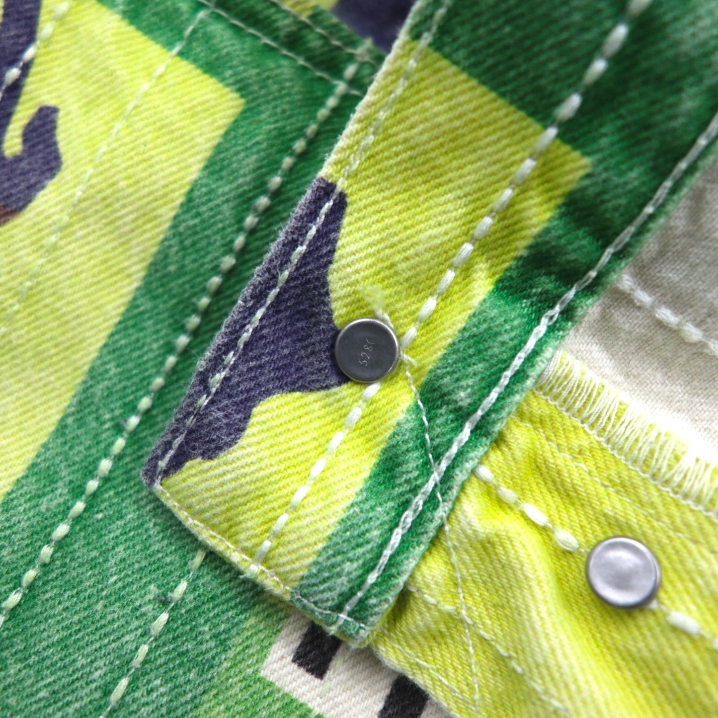 Denim Tears × Levi's 501(R) DT デニムパンツ Quilted ジーンズ L Gullah Green PC9-A1592-0005