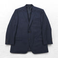 LAUREN RALPH LAUREN 2B Tailored Jacket Suit L Navy Wool