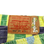 Denim Tears x Levi's 501(R) DT Quilted Jeans, Gullah Green, Size L, PC9-A1592-0005