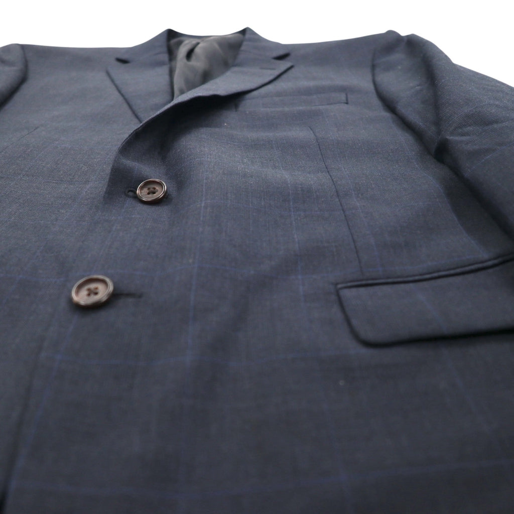 LAUREN RALPH LAUREN 2B Tailored Jacket Suit L Navy Wool