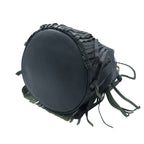 J&M DAVIDSON フリンジ カーニバル ショルダーバッグ 巾着 グリーン レザー CARNIVAL