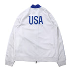 NIKE Track Jacket Jersey L White Polyester Sideline Double Zip USA Model N98 USA USMNT Authentic Men's Soccer Track Jacket 589862-100