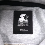 STARTER BLACK LABEL Box Logo Pullover Hoodie S Gray JAKE PRINT PULL PARKA ST-1602-106
