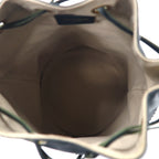 J&M DAVIDSON フリンジ カーニバル ショルダーバッグ 巾着 グリーン レザー CARNIVAL