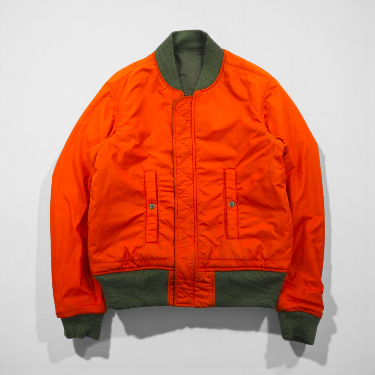 DENIM &amp; SUPPLY RALPH LAUREN MA-1 Flight Jacket, Size M, Khaki, Stars and Stripes, Talon Zip