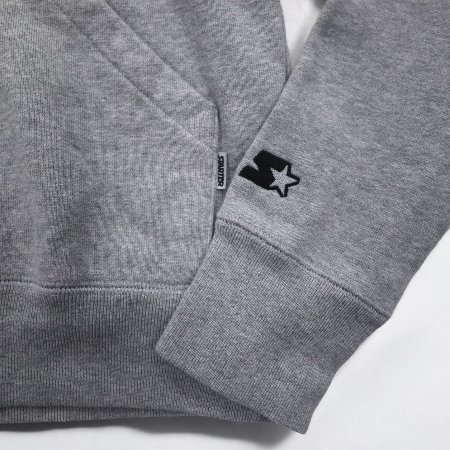 STARTER BLACK LABEL ボックスロゴ プルオーバーパーカー S グレー JAKE PRINT PULL PARKA ST-1602-106