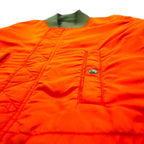 DENIM &amp; SUPPLY RALPH LAUREN MA-1 Flight Jacket, Size M, Khaki, Stars and Stripes, Talon Zip