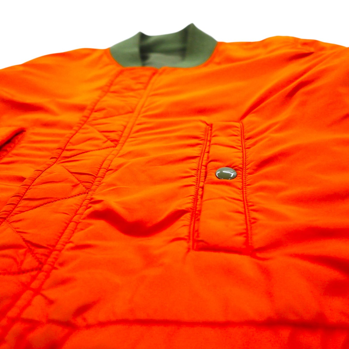 DENIM & SUPPLY RALPH LAUREN ナイロン MA-1 フライトジャケット M カーキ 星条旗 TALONジップ