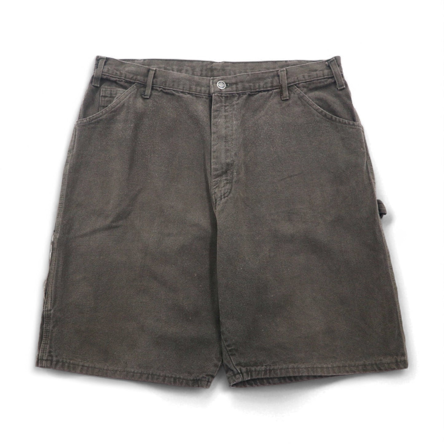 Dickies Duck Painter Shorts, Gray Cotton, Size L, 3990