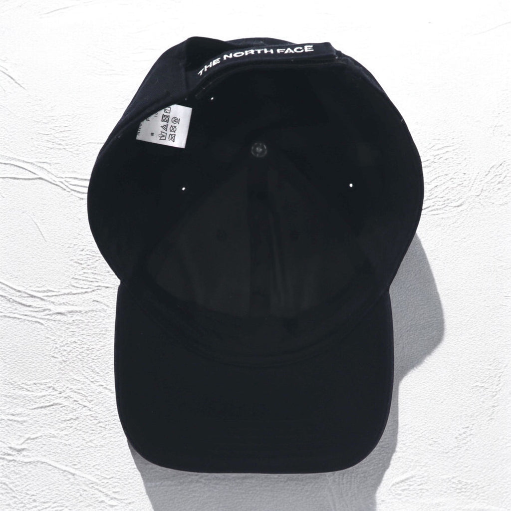 THE NORTH FACE ロゴキャップ FREE マジックテープ ブラック コットン NN01233A