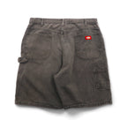 Dickies Duck Painter Shorts, Gray Cotton, Size L, 3990