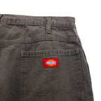 Dickies Duck Painter Shorts, Gray Cotton, Size L, 3990