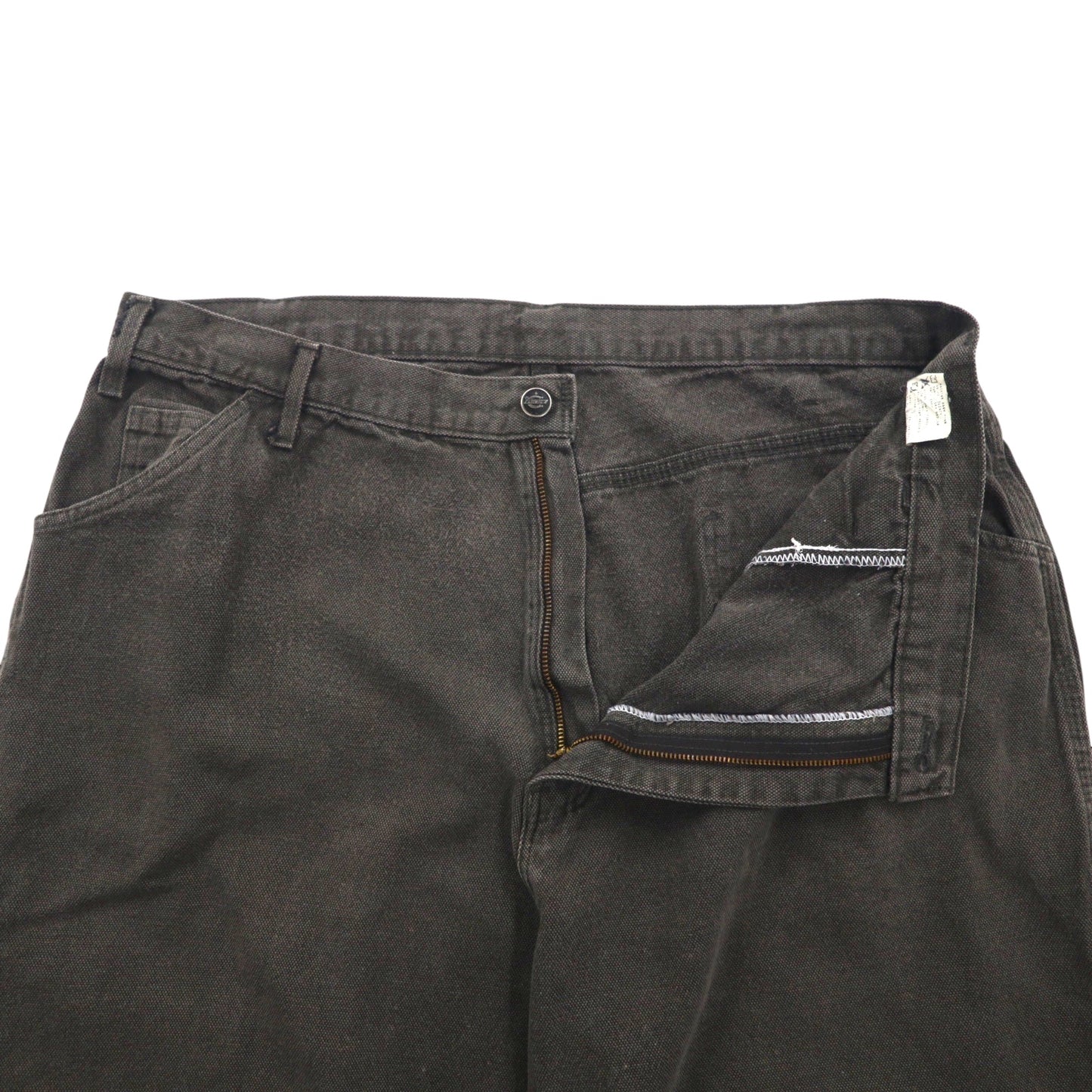 Dickies Duck Painter Shorts, Gray Cotton, Size L, 3990