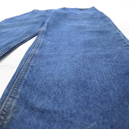 Carhartt Relaxed Fit Flannel Liner Denim Pants XL Indigo Blue Check Lining B172 DST Made in Mexico