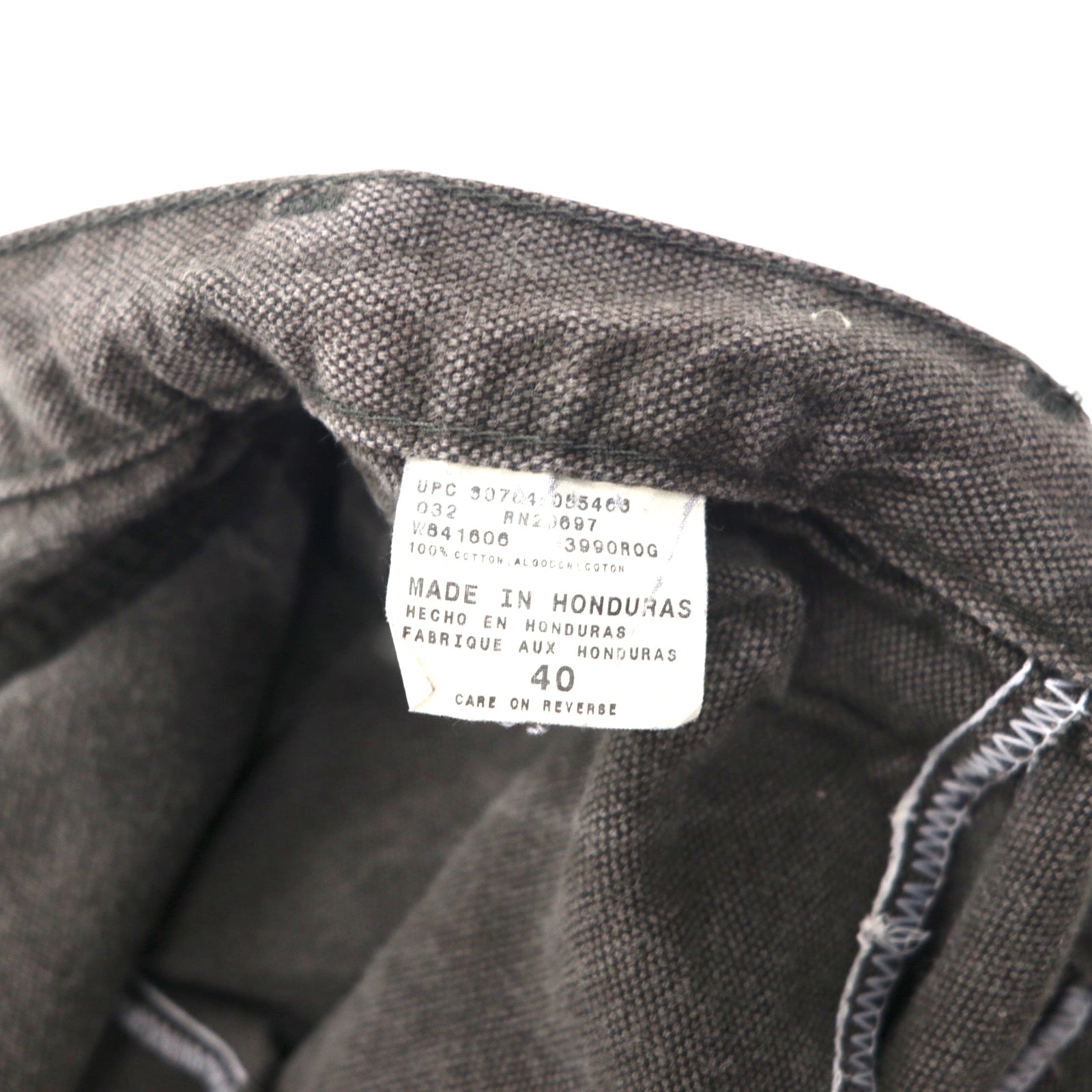 Dickies Duck Painter Shorts, Gray Cotton, Size L, 3990