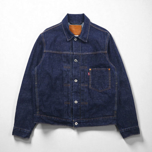 Levi's PREMIUM ビッグE 大戦モデル 赤耳 1stタイプ 復刻 デニム トラッカージャケット Gジャン S インディゴ シンチバック ビッグサイズ TYPE1 A3174-0002