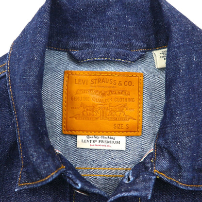 Levi's PREMIUM ビッグE 大戦モデル 赤耳 1stタイプ 復刻 デニム トラッカージャケット Gジャン S インディゴ シンチバック ビッグサイズ TYPE1 A3174-0002