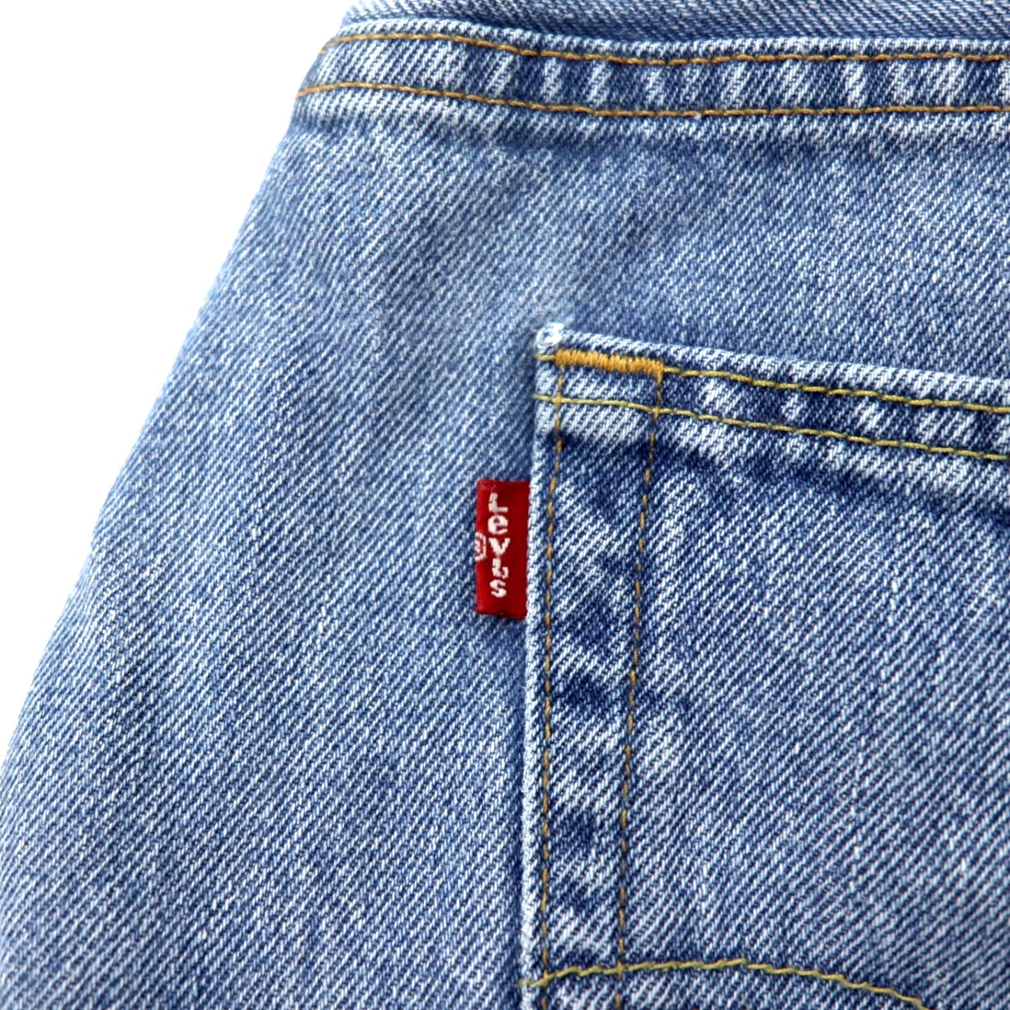 Levi's 550 リラックスフィット テーパード ジーンズ ライトストーンウォッシュ デニムパンツ 38 ブルー コットン ジッパーフライ USAライン 550-4834 メキシコ製