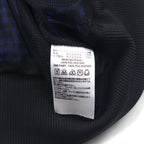 adidas originals トラックジャケット ジャージ M ブルー チェック ポリエステル G34232