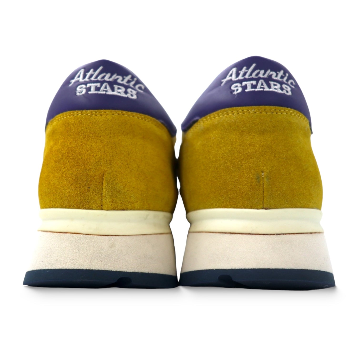 Atlantic STARS Sneakers 43 ( 27 - US9.5 ) Yellow suede Vibram sole ARGO LOS  ANGELS 86 Italy Made – 日本然リトテ