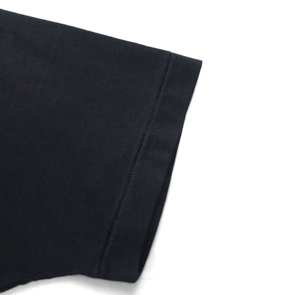 BRU NA BOINNE プリント Tシャツ M ブラック THE END りんご コットン